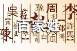 小學(xué)國(guó)學(xué)知識(shí)競(jìng)賽考點(diǎn)之百家姓