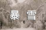 暴雪天氣安全的應(yīng)急預(yù)案(精選7篇)