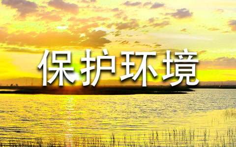 【必備】建議保護(hù)環(huán)境的建議書模板集合六篇